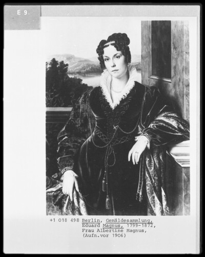 Mrs. Albertine Magnus, born. Barrez