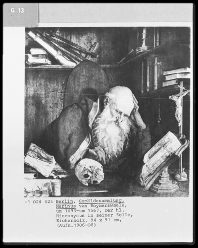 Der heilige Hieronymus in der Zelle