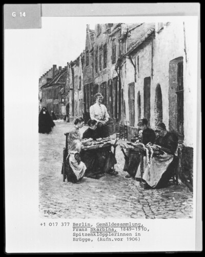 Spitzenklöpplerinnen in Brügge