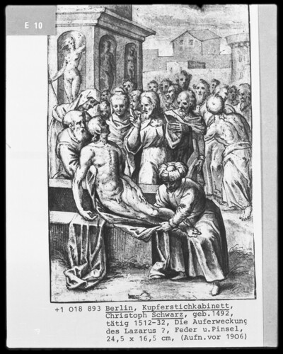 The resurrection of Lazarus?