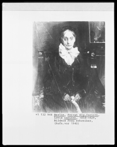 Portrait of Mrs. Schreiber