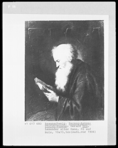 Reading Old Man