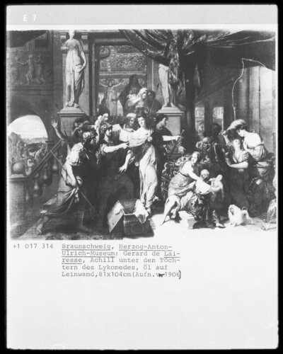 Achill among the Daughters of Lycomedes