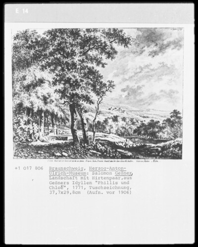 Ideal Landscape with Milon and Chloe