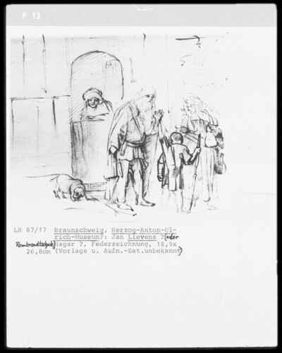 The farewell of Hagar and Ishmael