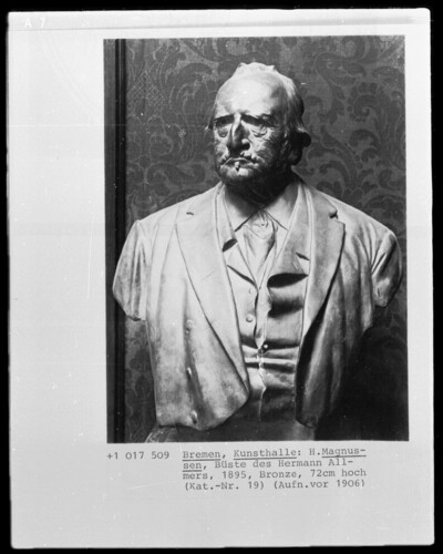 Bust of Hermann Allmers