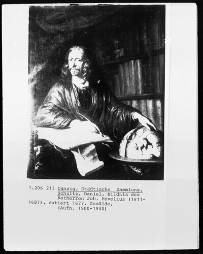 Portrait of Ratherren Johann Hevelius