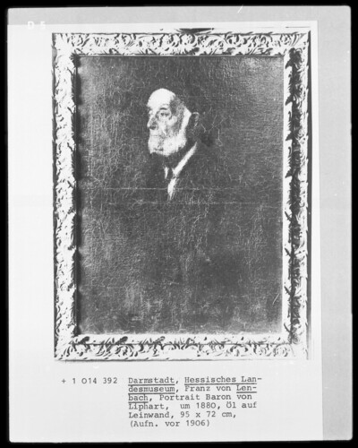 Porträt Baron von Liphart