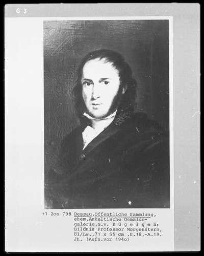 Portrait of Professor Morgenstern