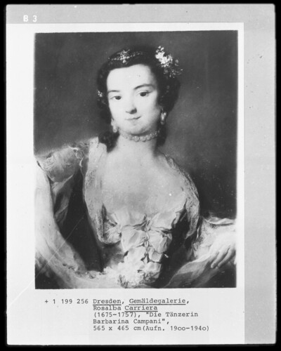 The dancer Barbara Campanini called Barbarina