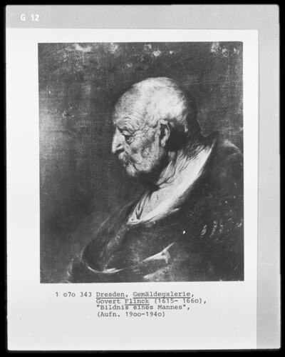 An old balding head