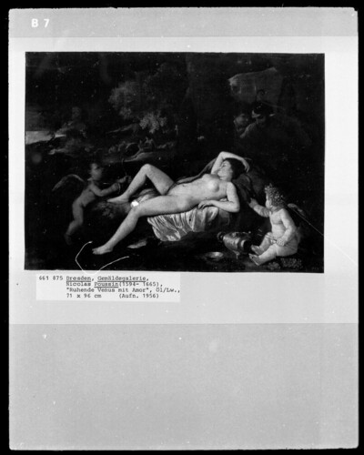 Resting Venus and Amor