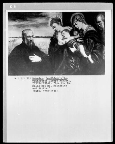 Holy Family with Saint Catherine and Donor