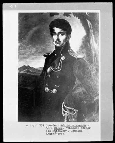 Theodor Körner as Lützower