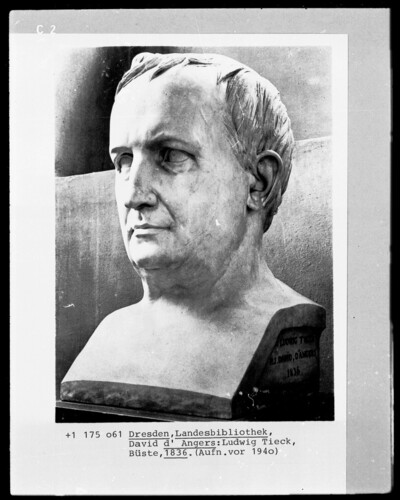 Ludwig Tieck bust