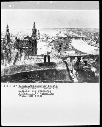 View from Dresden Castle Tower