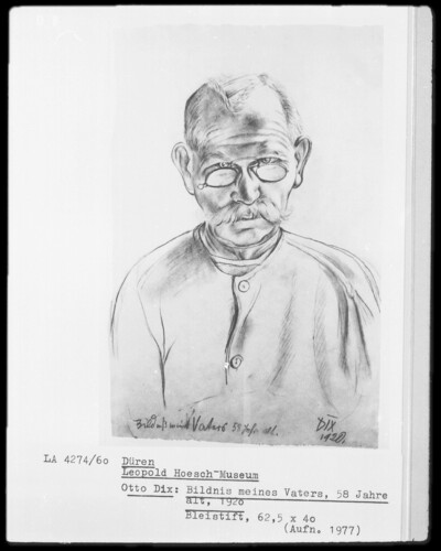 Portrait of my Father at the age of 58