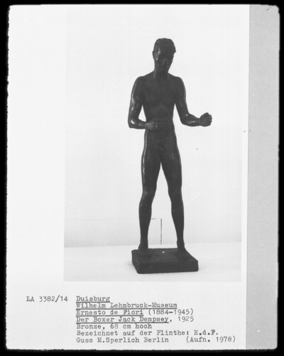 Der Boxer Jack Dempsey