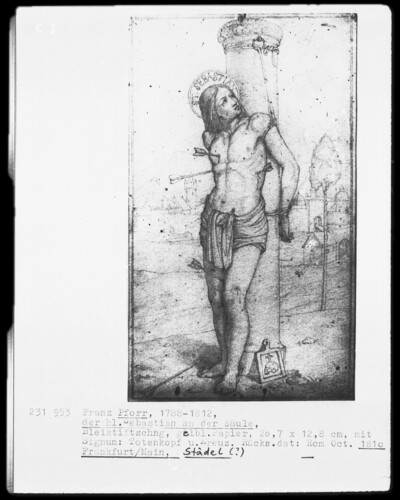 Saint Sebastian at the Column
