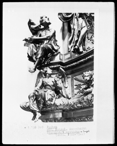 Evangelist Matthäus und Engel