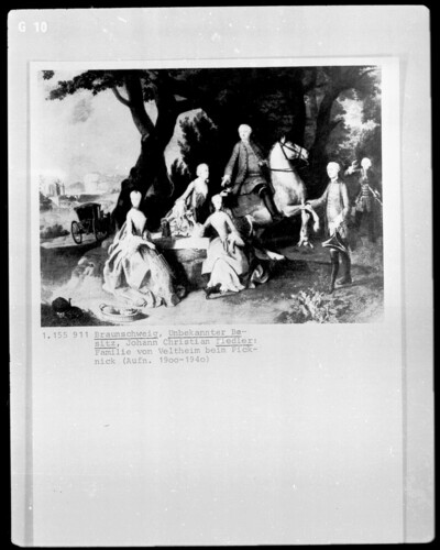 Family of Veltheim at the Picnic