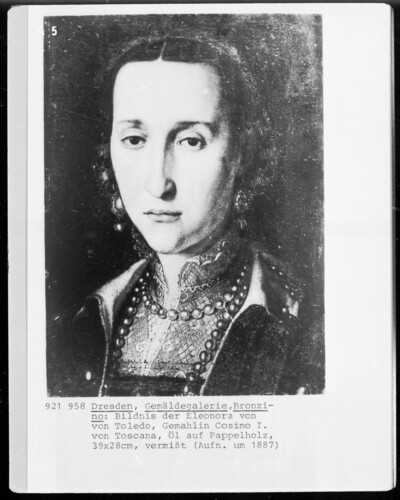 Portrait Eleonora of Toledo, Consort Cosimos 1st of Tuscany