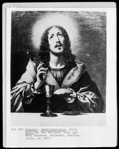 Blessing the Savior, bread and wine