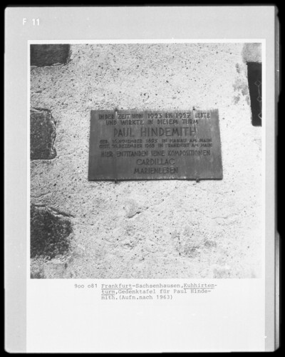 Memorial Plaque