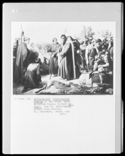 Saint Boniface builds a church