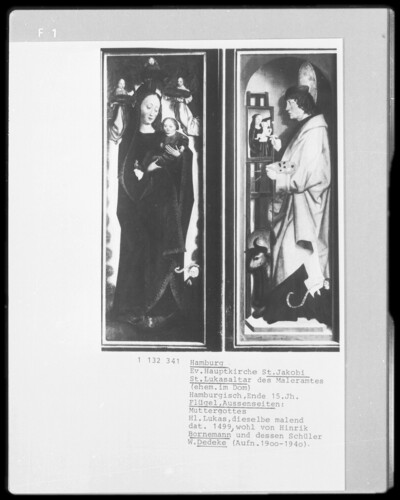 Sankt Lukasaltar des Maleramtes