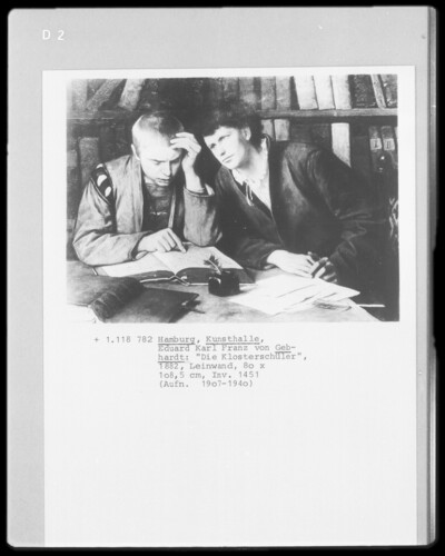 The monastery students