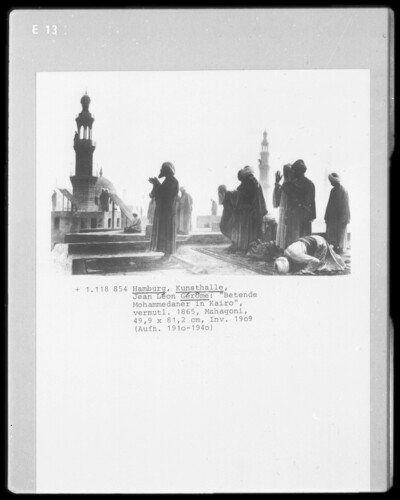 Praying Mohammedans in Cairo