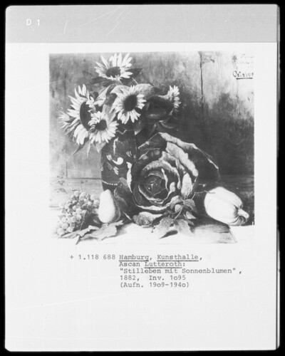 Stilleben mit Sonnenblumen