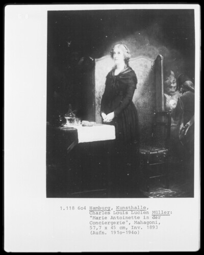Marie Antoinette in the Conciergerie
