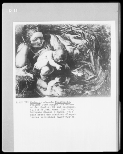 Mother and child at the source