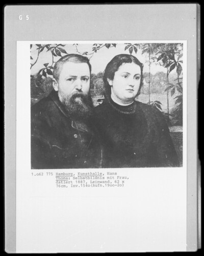 Self-portrait with woman
