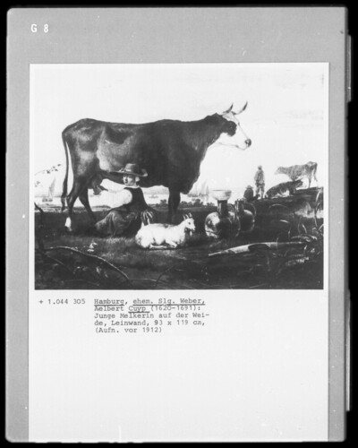 Young milker in the willow
