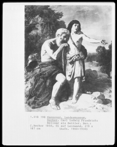 Belisar as beggar