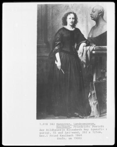 Sculptor Elisabeth Ney