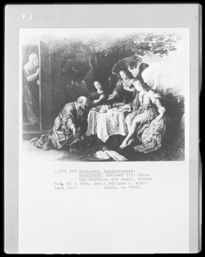 Abraham hosting the Angels