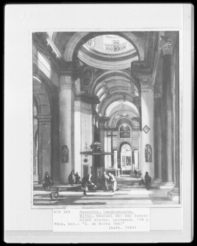 The Interior of a Church