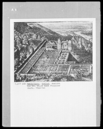 Heidelberg, castle and garden