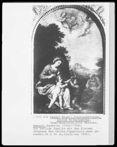 The Holy Family with the Little John the Baptist
