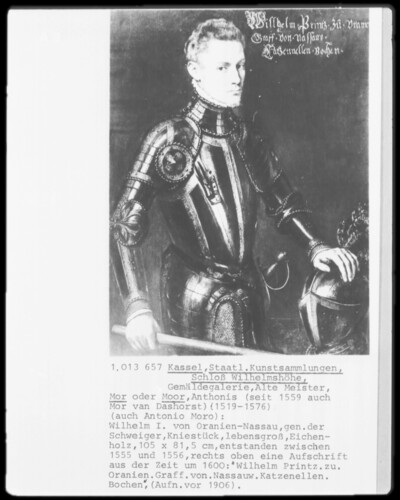 Wilhelm I of Oranien-Nassau, gen. the Swiss