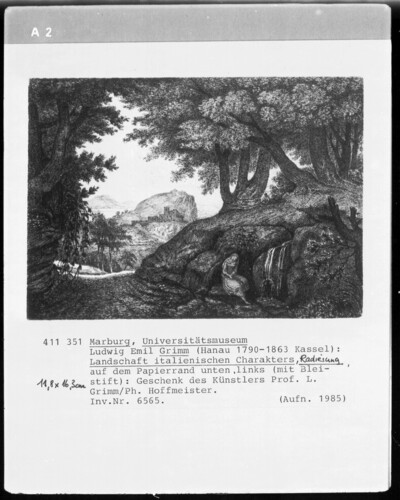 Landscape of Italian Character