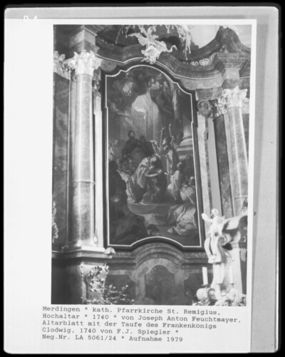 Baptism of King Chlodwig of the Franconia
