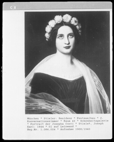 Portrait of Josepha Conti