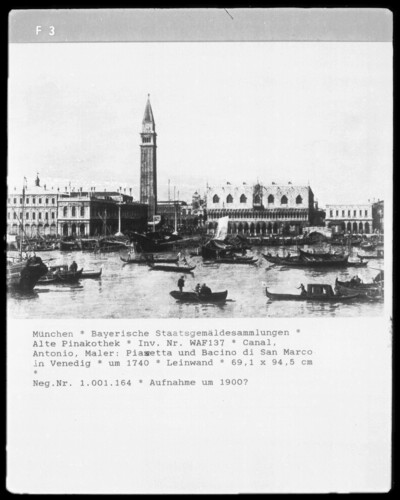 Piazetta and Bacino di San Marco in Venice