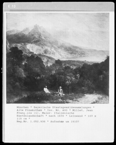 Italienische Küstenlandschaft