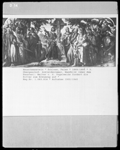 Presentation: Walther von Vogelweide calls on the knights to crusade
